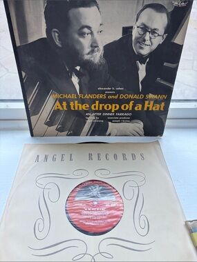 classic musical comedy revue At the Drop of a Hat by British duo Michael Flander